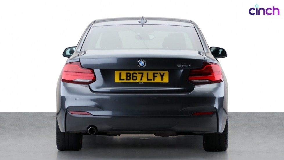 Used 2017 GREY BMW 2 Series 218i M Sport 2dr [Nav] Step Auto 