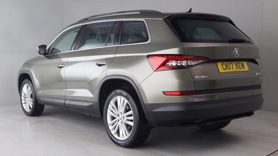 Skoda kodiaq green