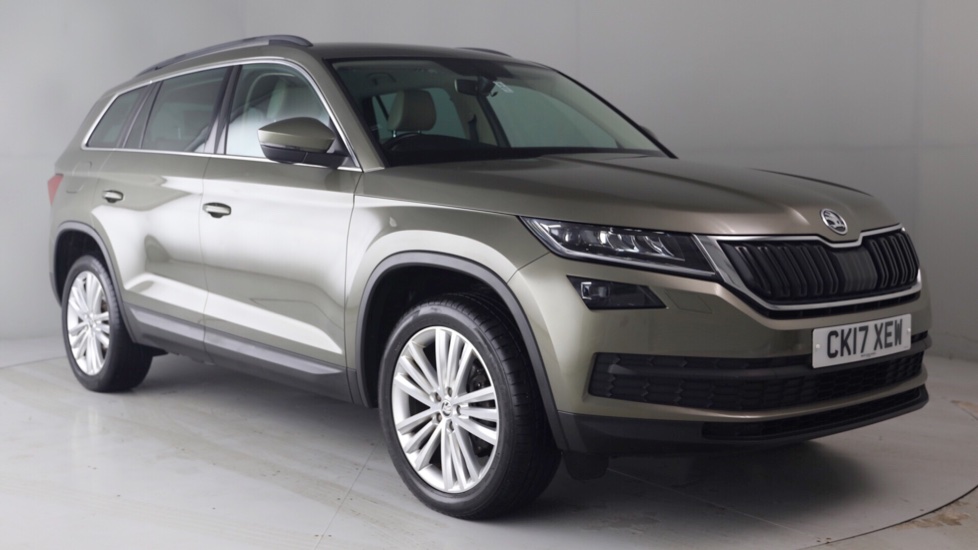 Skoda kodiaq green