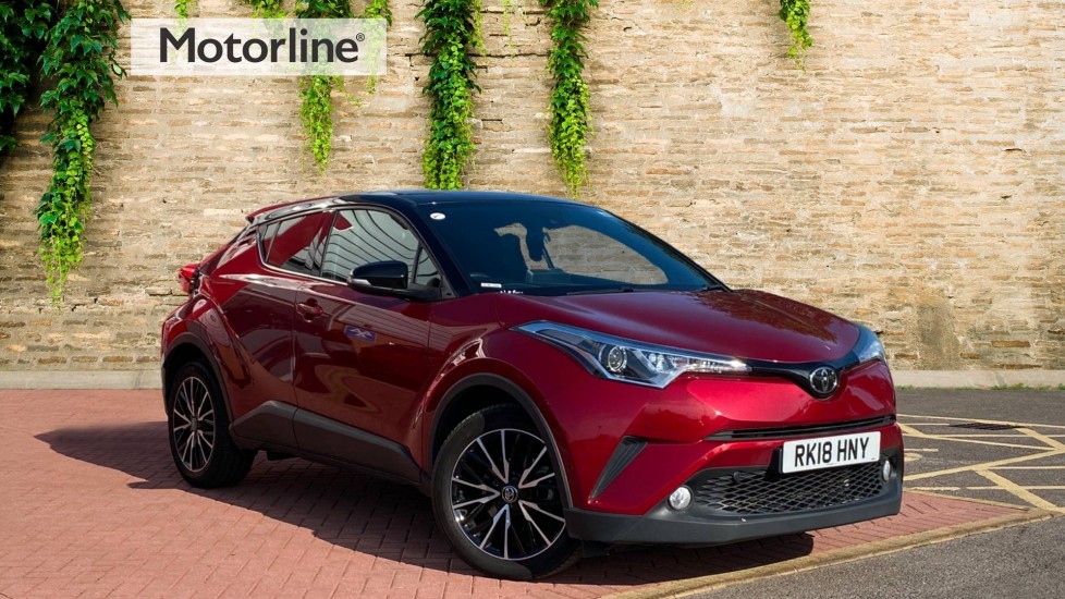 Toyota C-hr Hatchback Special Edition 1.2T Red 5dr, Used vehicle, by Motorline Bristol South ...