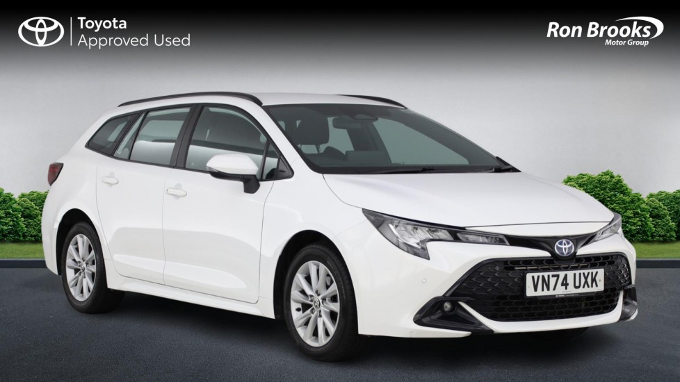 2024 TOYOTA COROLLA TOYOTA APPROVED USED VEHICLE 1.8 VVT H ICON TOURING SPO TOYOTA ILKESTON... photo