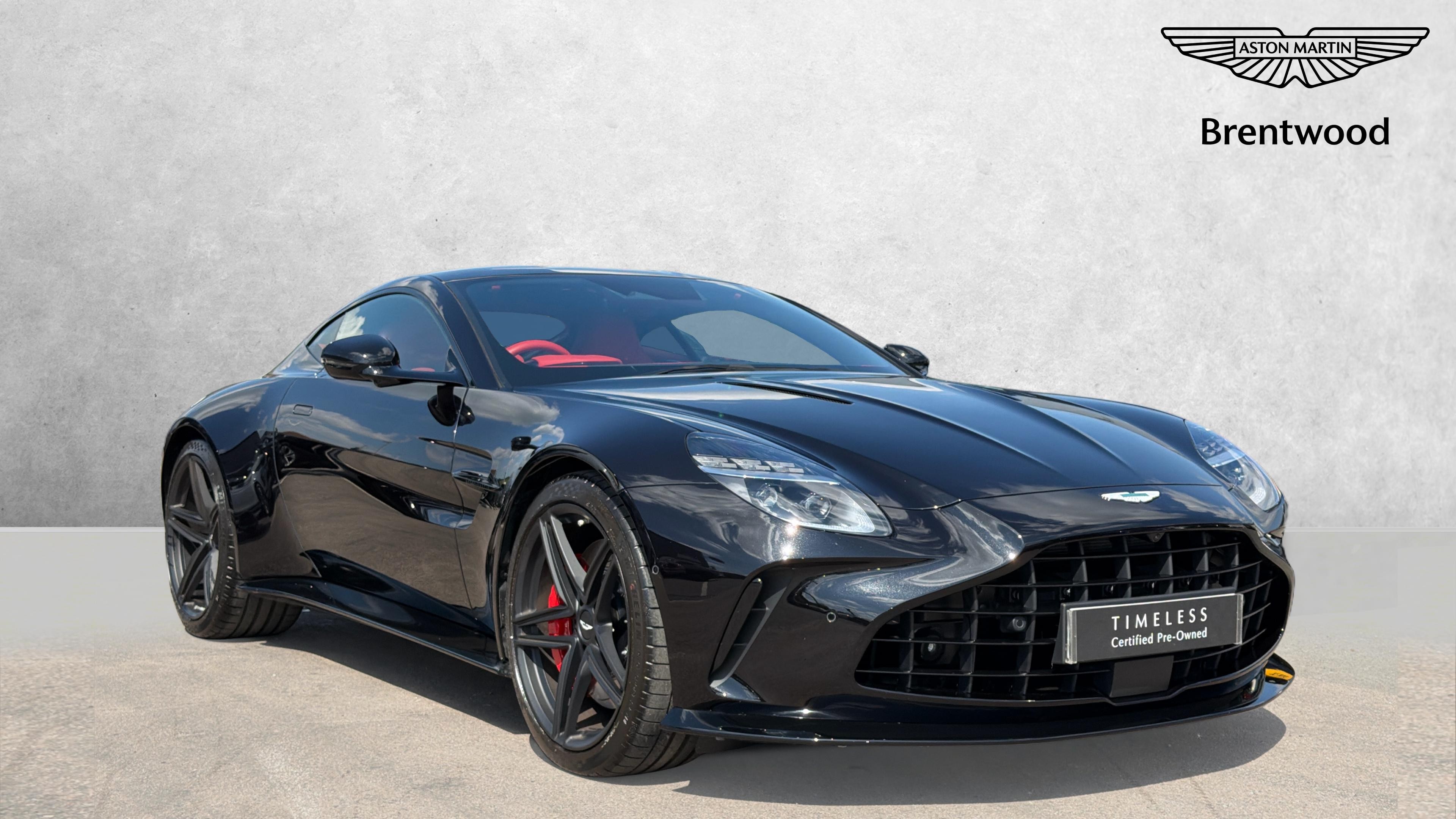 Black 2025 Aston Martin Vantage Convertible Rear-wheel drive Automatic