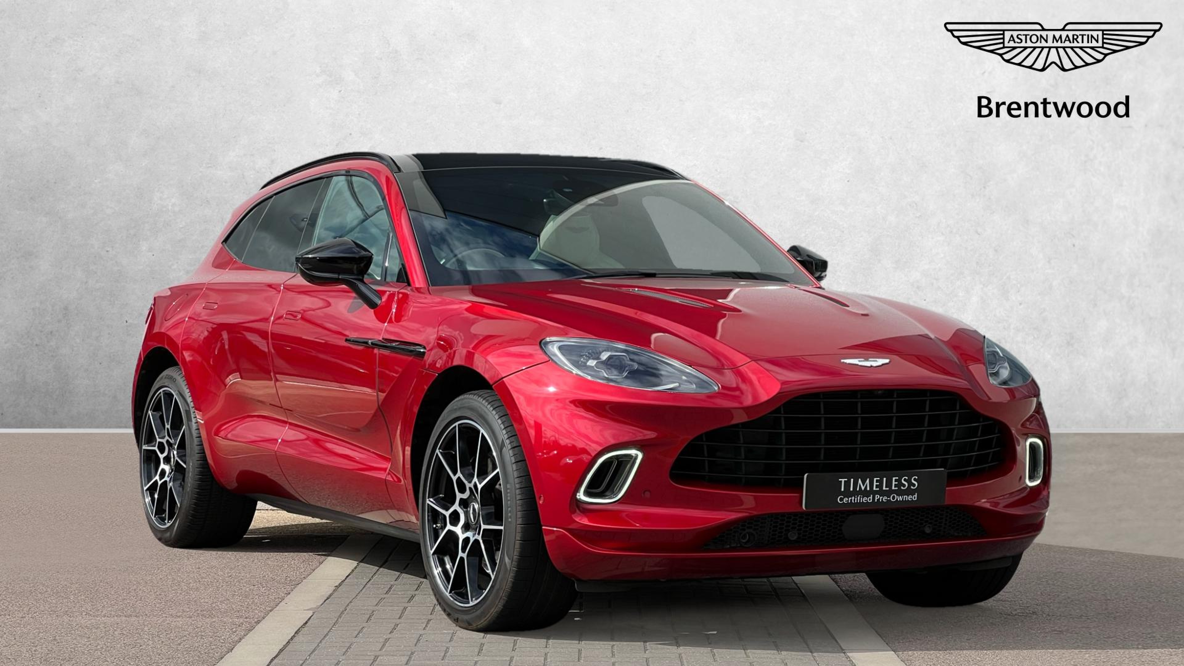 Red 2021 Aston Martin DBX Estate All-wheel drive Automatic