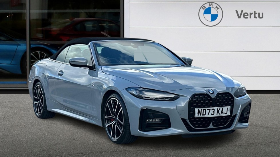 BMW 4 Series 420i M Sport 2dr Step Auto Petrol Convertible - Image 1