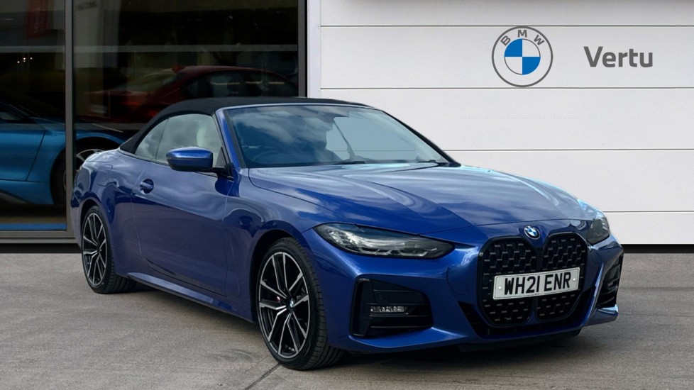 BMW 4 Series 420i M Sport 2dr Step Auto Petrol Convertible - Image 1