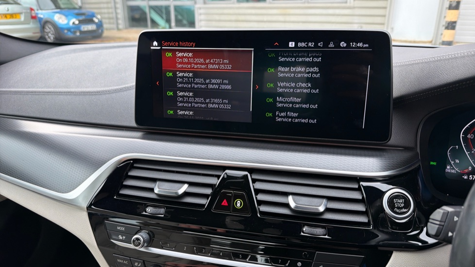 BMW 5 Series 520d xDrive MHT M Sport 4dr Step Auto Diesel Saloon - Image 49
