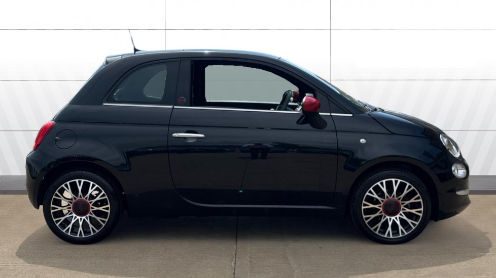 Fiat 500 1.0 Mild Hybrid Red 3dr Petrol Hatchback - Image 3
