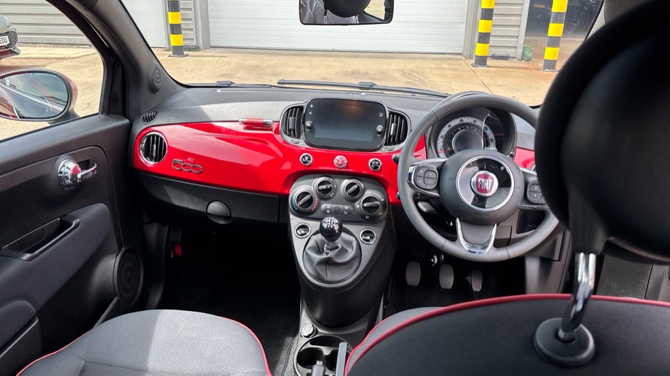 Fiat 500 1.0 Mild Hybrid Red 3dr Petrol Hatchback - Image 4