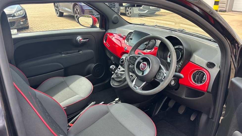 Fiat 500 1.0 Mild Hybrid Red 3dr Petrol Hatchback - Image 6