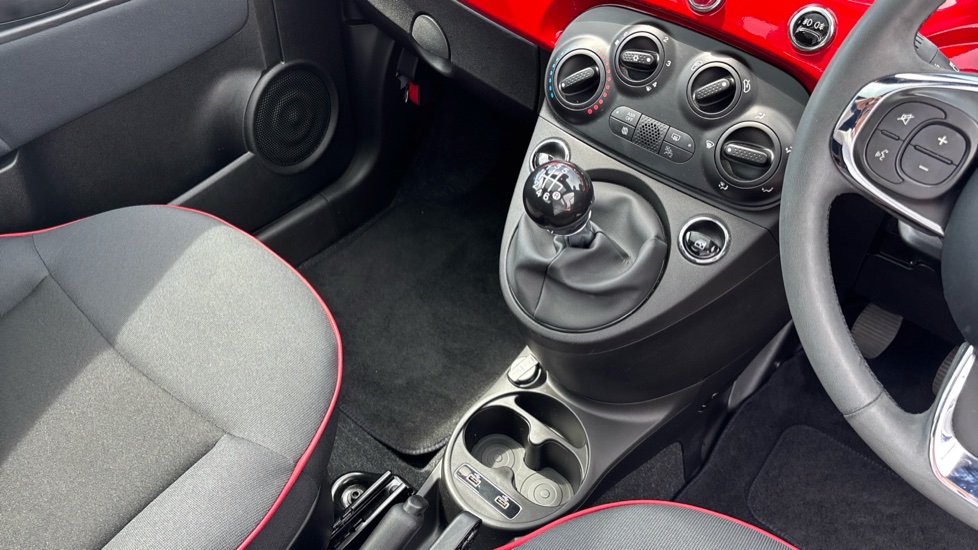 Fiat 500 1.0 Mild Hybrid Red 3dr Petrol Hatchback - Image 10