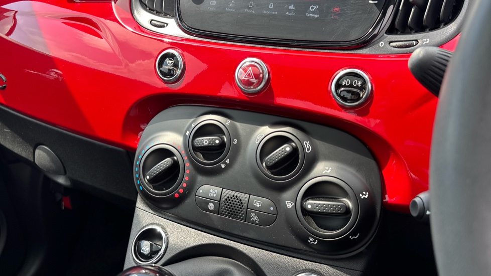 Fiat 500 1.0 Mild Hybrid Red 3dr Petrol Hatchback - Image 46