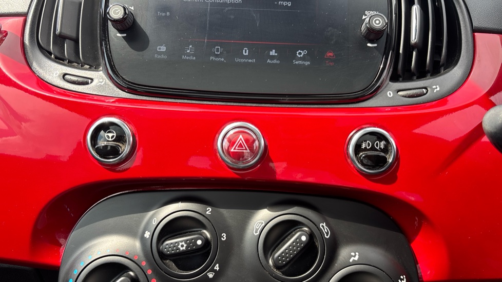 Fiat 500 1.0 Mild Hybrid Red 3dr Petrol Hatchback - Image 49