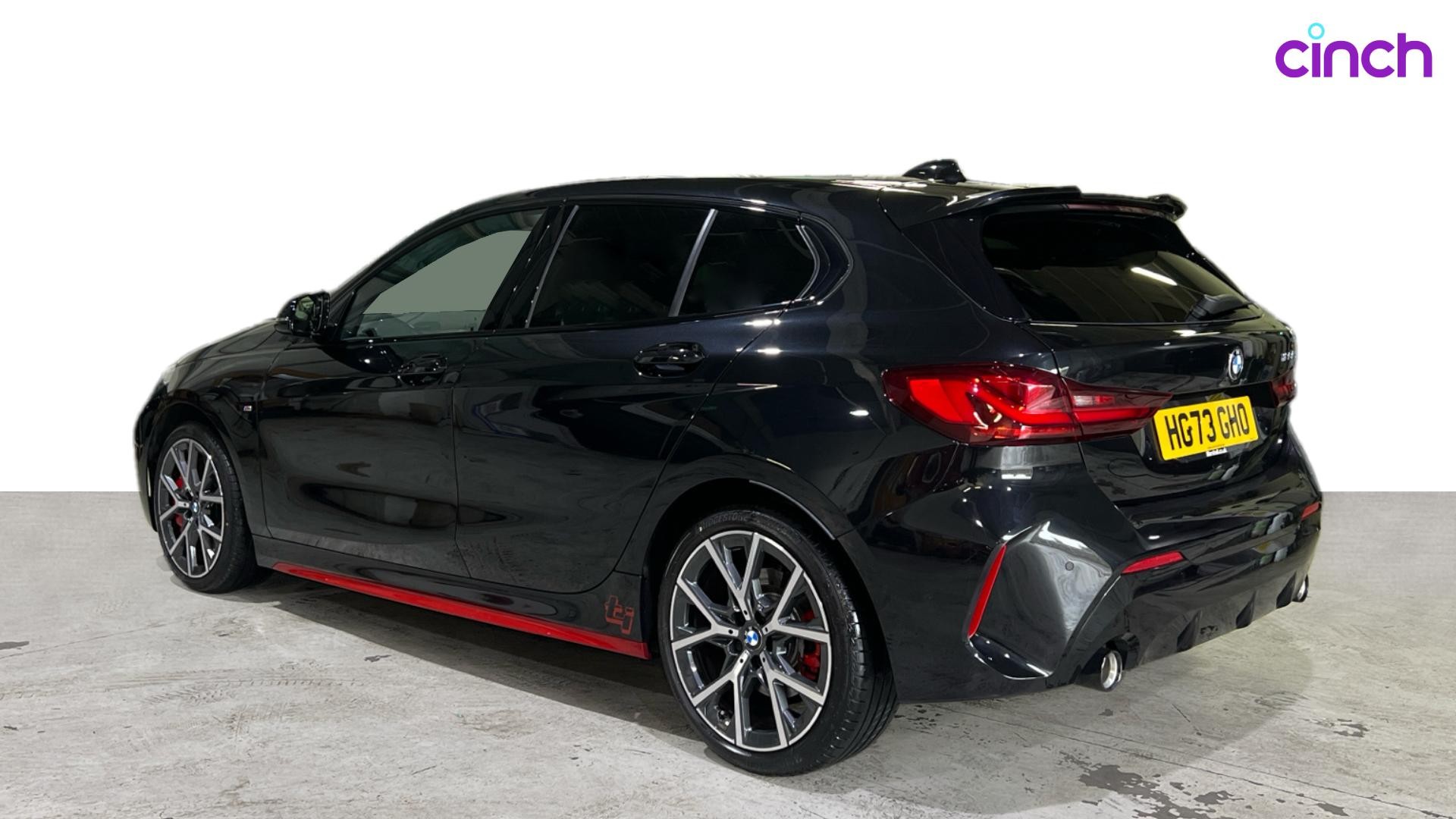 Used 2023 BLACK BMW 1 Series 128ti 5dr Step Auto [Live Cockpit 