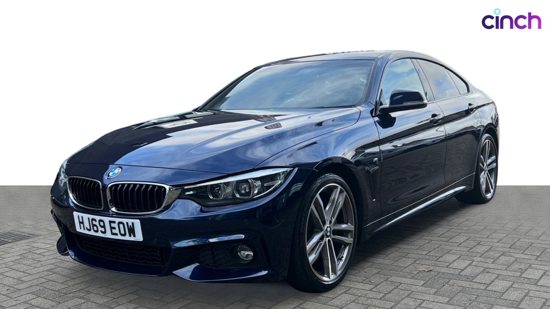 Used 2019 BLUE BMW 4 Series Gran Coupe 430i M Sport 5dr Auto 