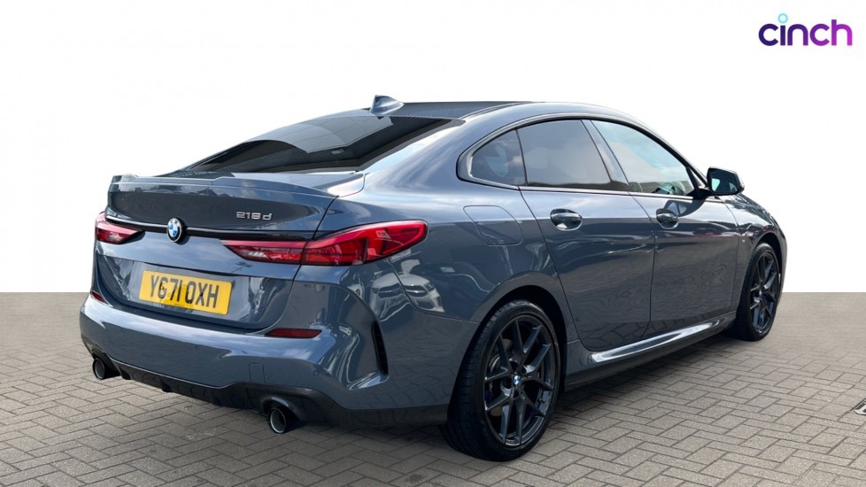 Used 2021 GREY BMW 2 Series Gran Coupe 218d M Sport 4dr Step Auto 
