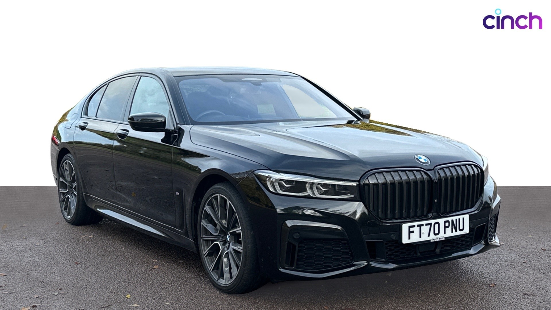 Used 2020 BLACK BMW 7 Series 730d M Sport 4dr Auto, 69,150 miles 