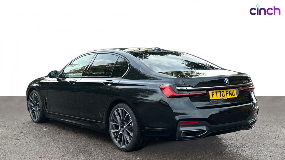 Used 2020 BLACK BMW 7 Series 730d M Sport 4dr Auto, 69,150 miles  
