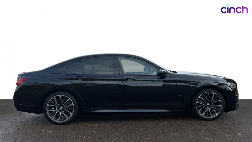 Used 2020 BLACK BMW 7 Series 730d M Sport 4dr Auto, 69,150 miles  