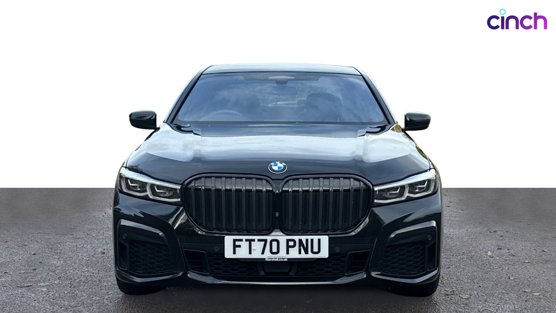 Used 2020 BLACK BMW 7 Series 730d M Sport 4dr Auto, 69,150 miles 