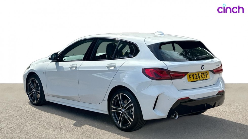Used 2024 WHITE BMW 1 Series 118i [136] M Sport 5dr Step Auto [LCP 
