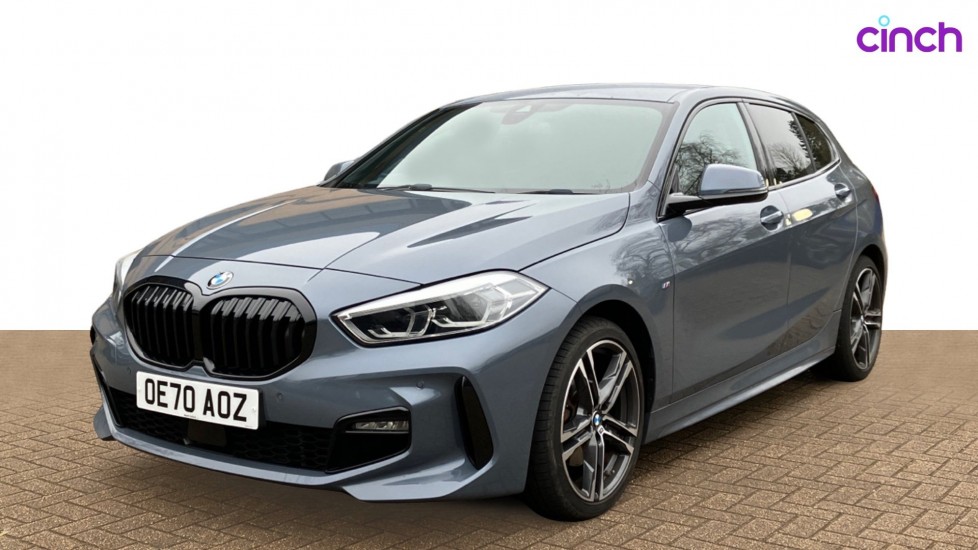 Used 2020 GREY BMW 1 Series 118i M Sport 5dr Step Auto, 21,483 