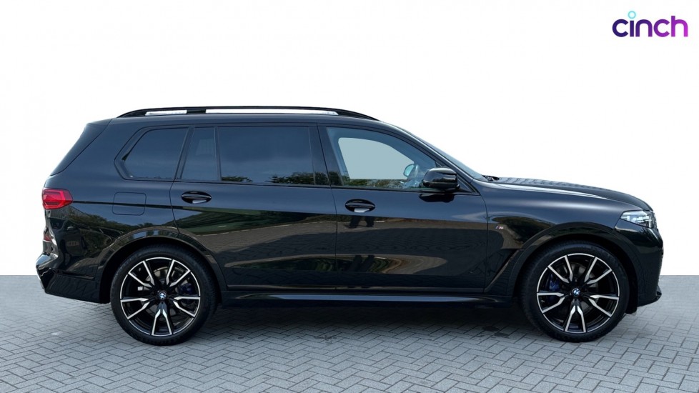 Used 2022 BLACK BMW X7 xDrive40d MHT M Sport 5dr Step Auto, 7,217 