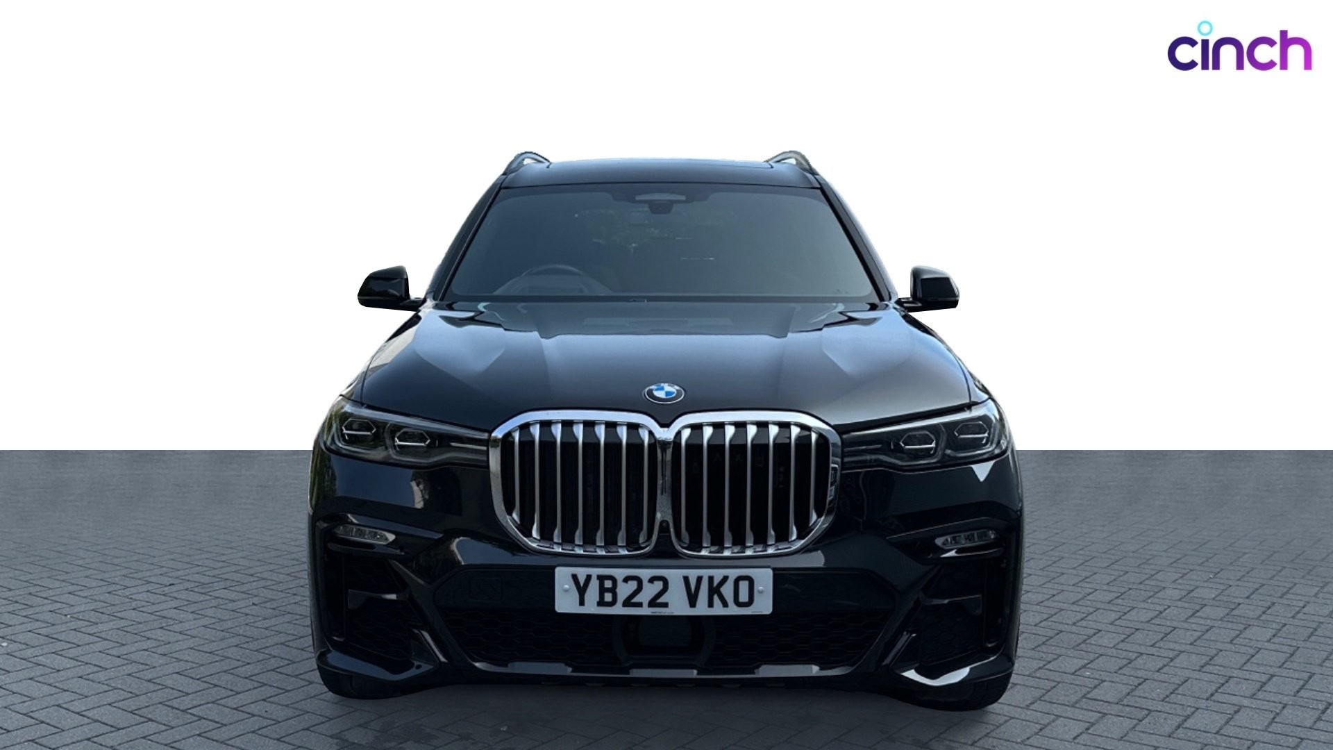 Used 2022 BLACK BMW X7 xDrive40d MHT M Sport 5dr Step Auto, 7,217 