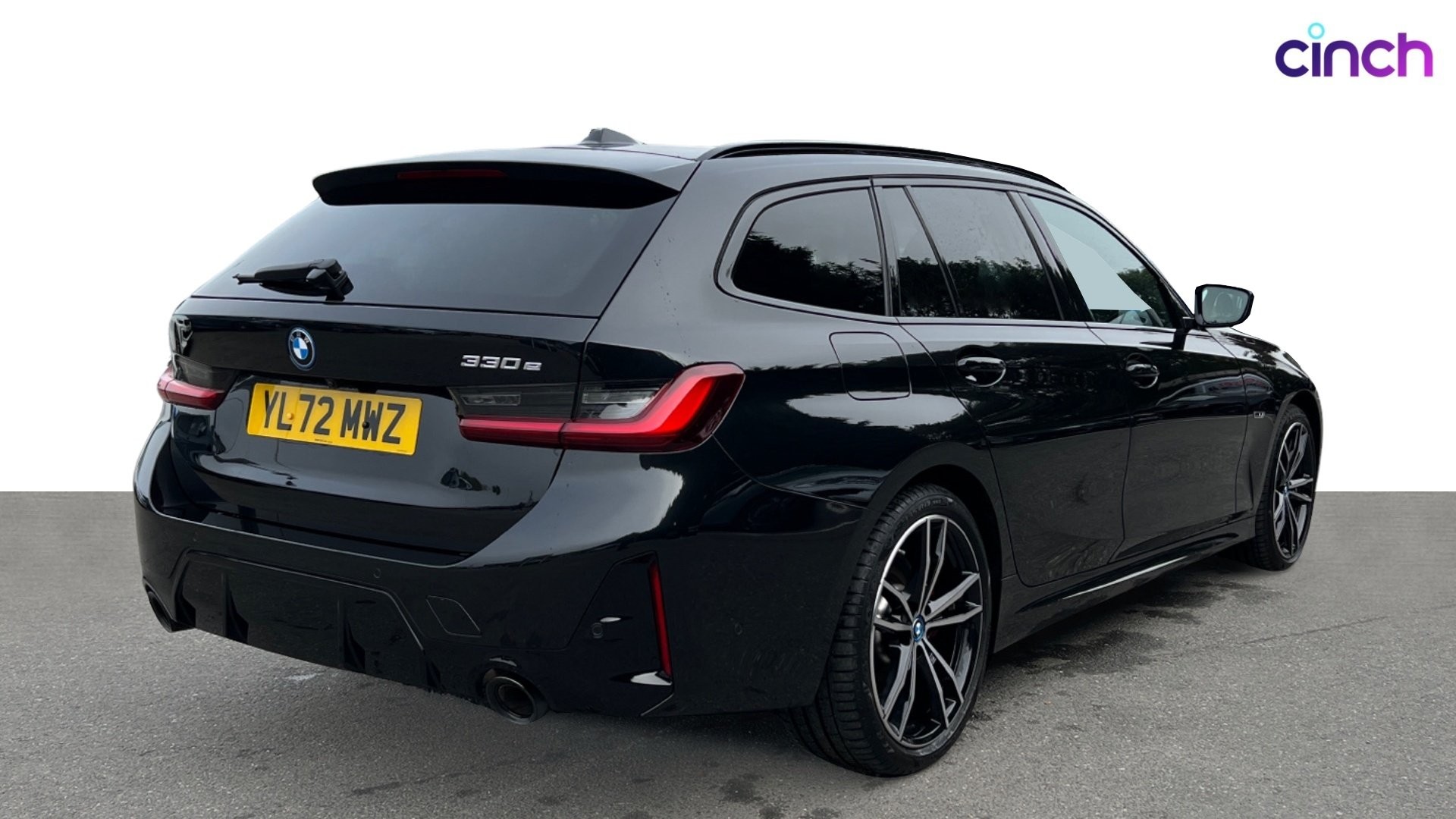 Used 2023 BLACK BMW 3 Series 330e M Sport 5dr Step Auto, 11,858 