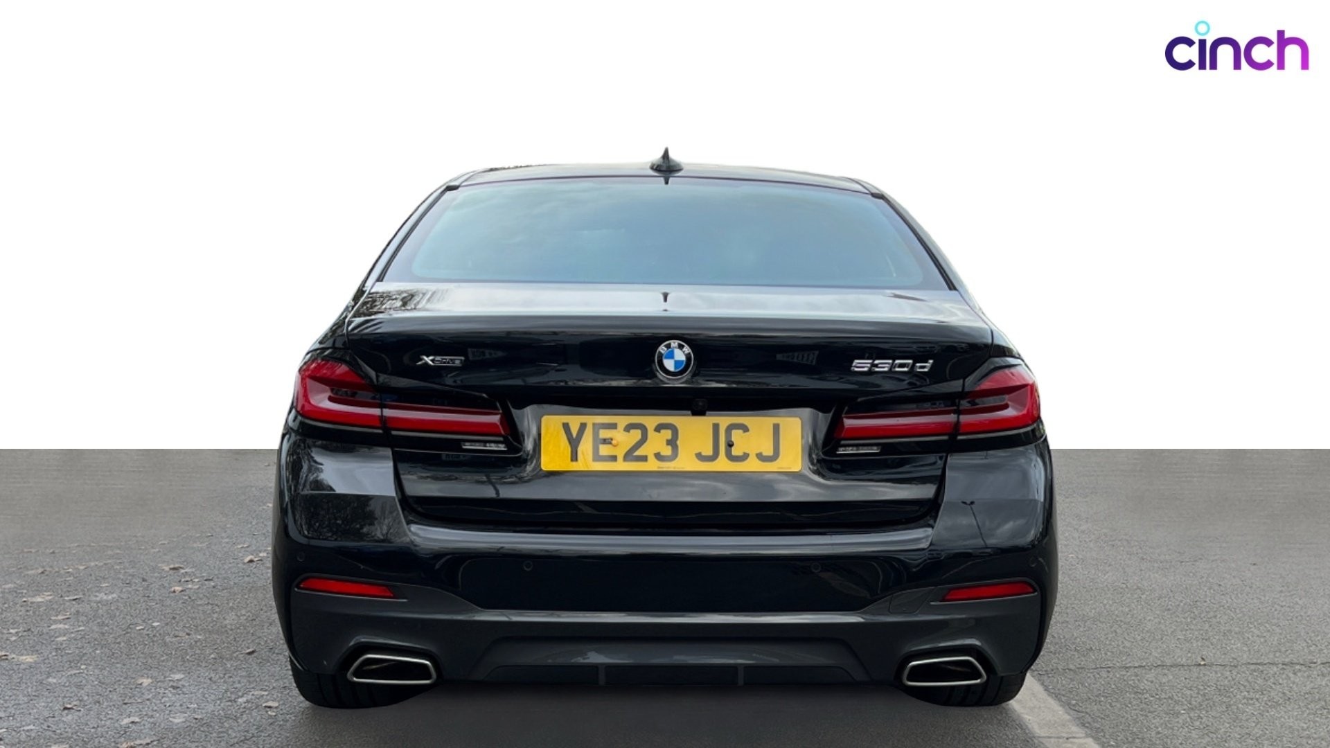 Used 2023 BLACK BMW 5 Series 530d xDrive MHT M Sport 4dr Auto  