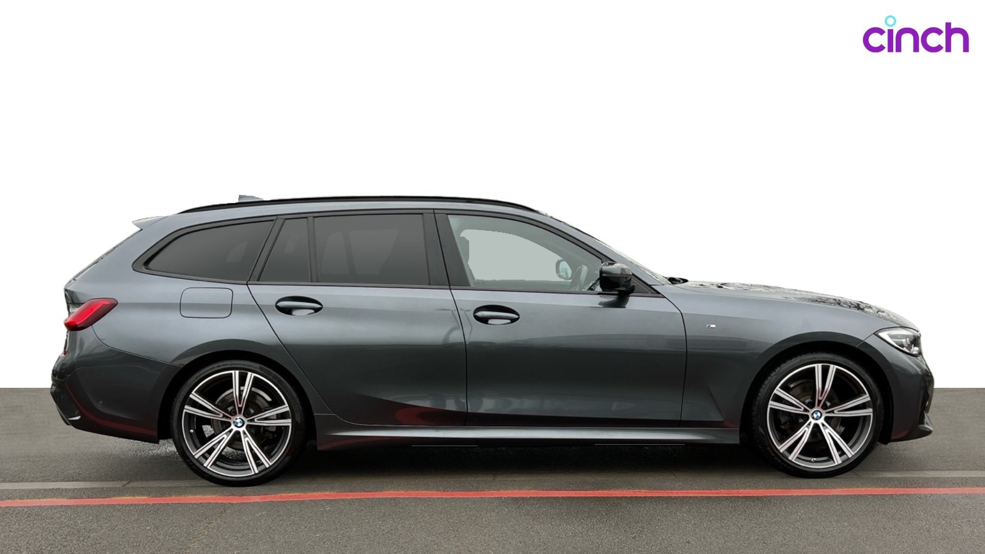 Used 2020 GREY BMW 3 Series 320i M Sport 5dr Step Auto, 60,754 