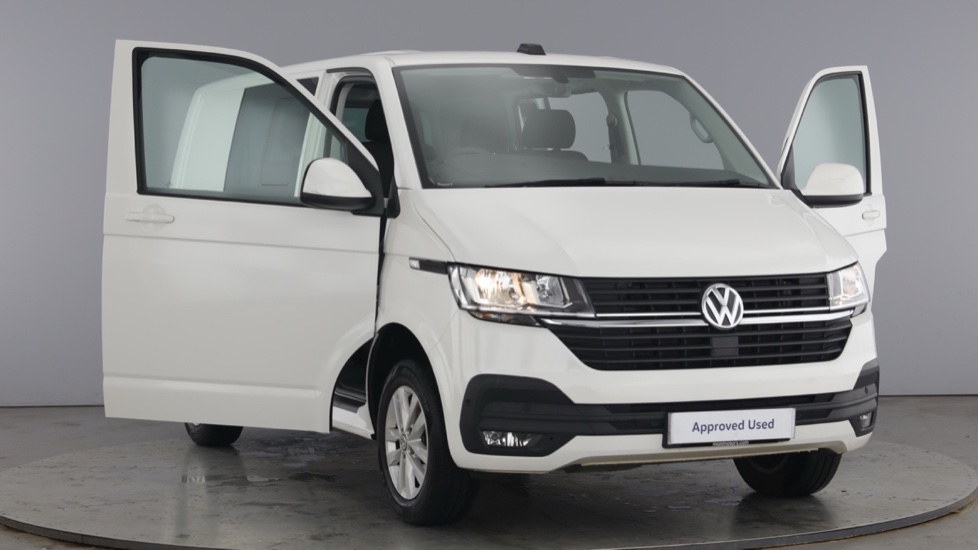 2024 Volkswagen Transporter Candy White £38,250 Volkswagen