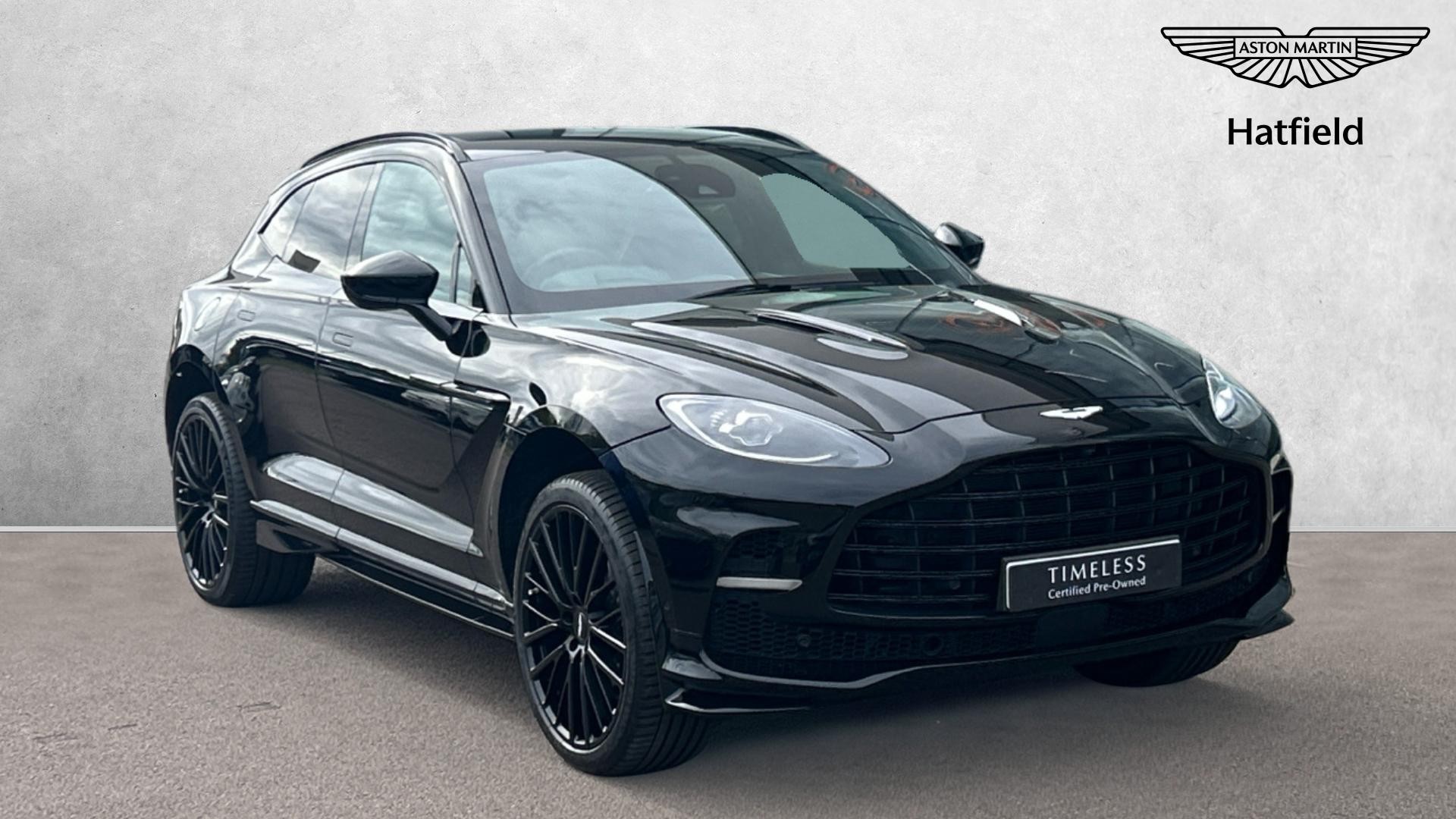 Black 2024 Aston Martin DBX SUV/Crossover All-wheel drive Automatic