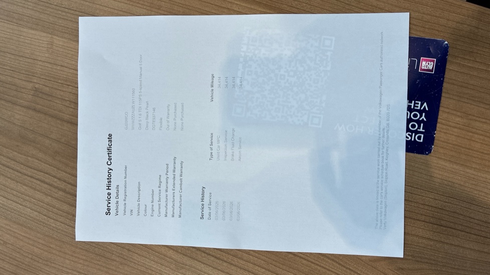 Volkswagen Golf 1.6 TDI S 5dr Diesel Hatchback - Image 33