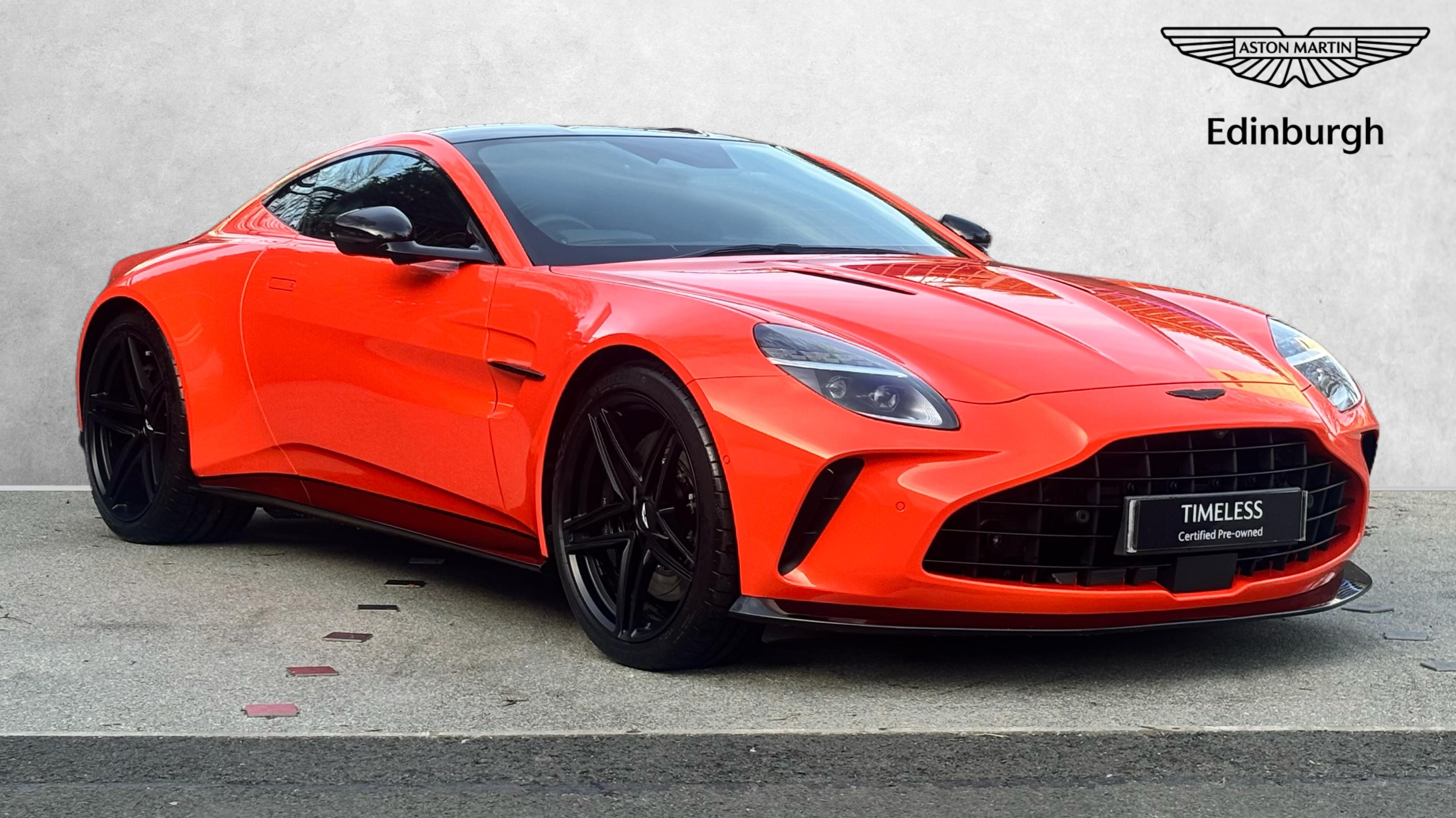 Orange 2025 Aston Martin Vantage Convertible Rear-wheel drive Automatic