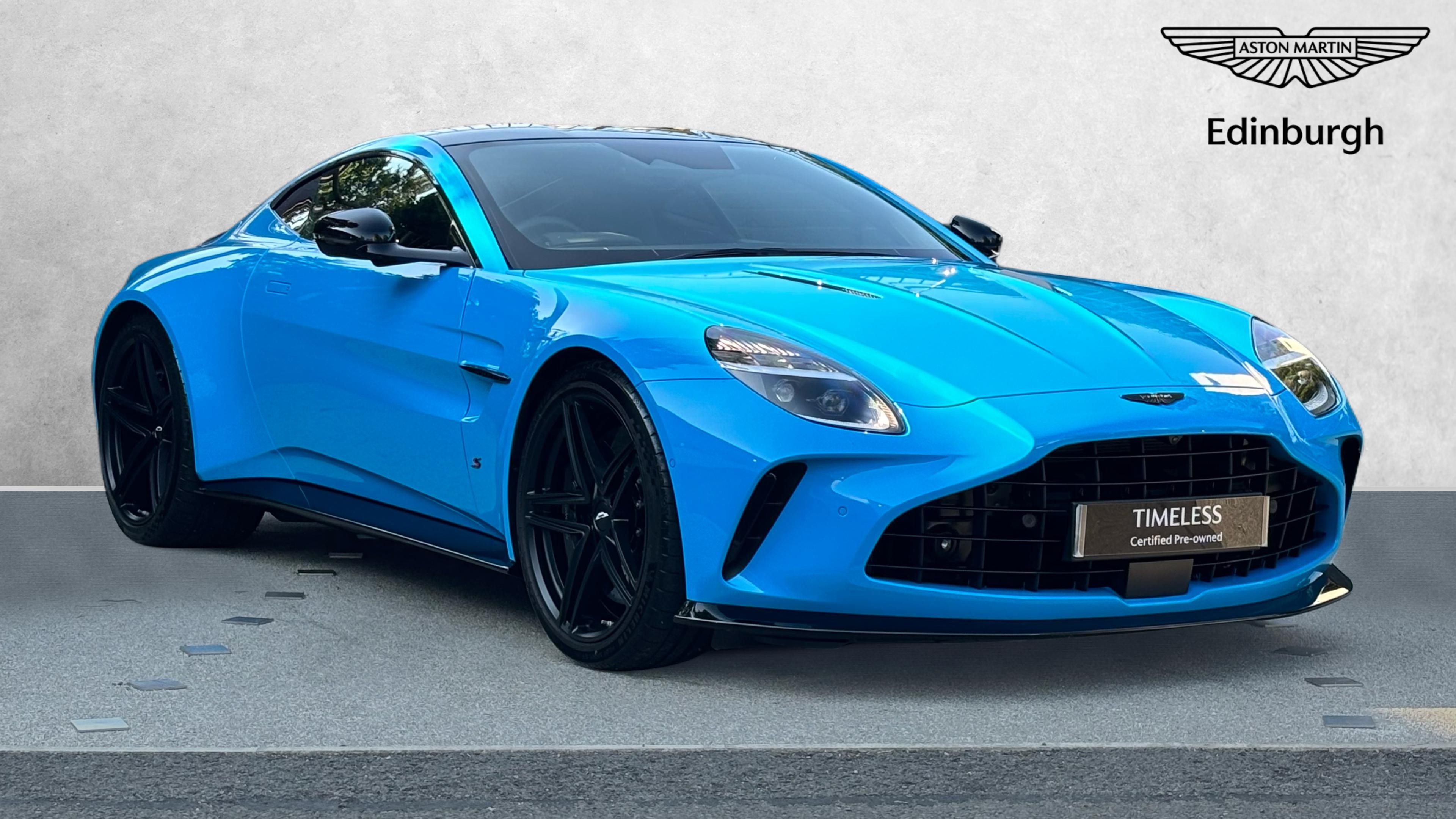 Blue 2026 Aston Martin Vantage Coupe Rear-wheel drive Automatic