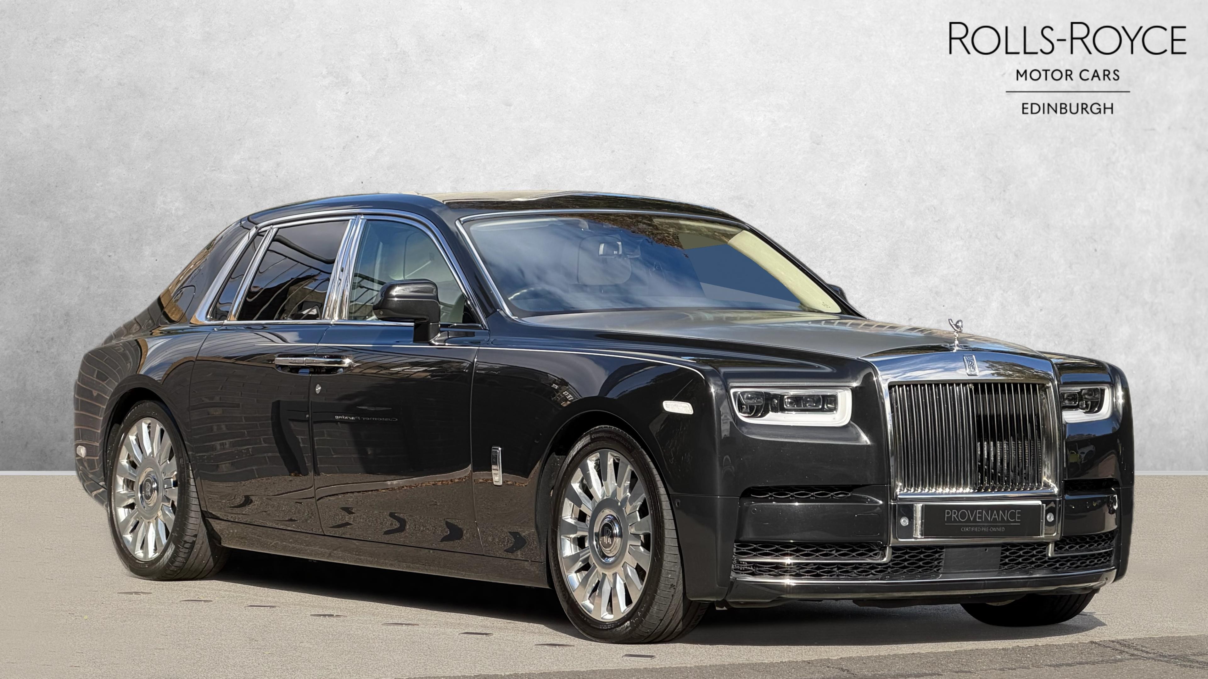 Black 2018 Rolls-Royce Phantom Saloon Rear-wheel drive Automatic