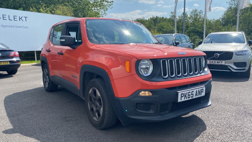 Jeep Renegade Orange Manual Auction DealerPX