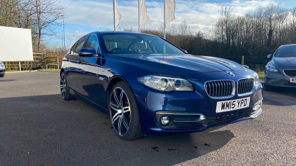 BMW 5 Series Blue Automatic Auction | DealerPX