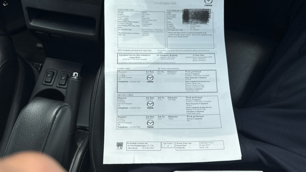 Mazda 5 2.0 Sport Venture Edition 5dr Petrol Estate - Image 37