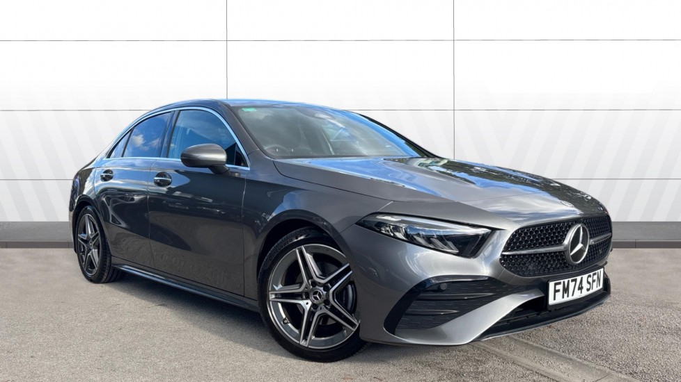 Mercedes-Benz A-Class A180 AMG Line Executive 4dr Auto Petrol Saloon - Image 1