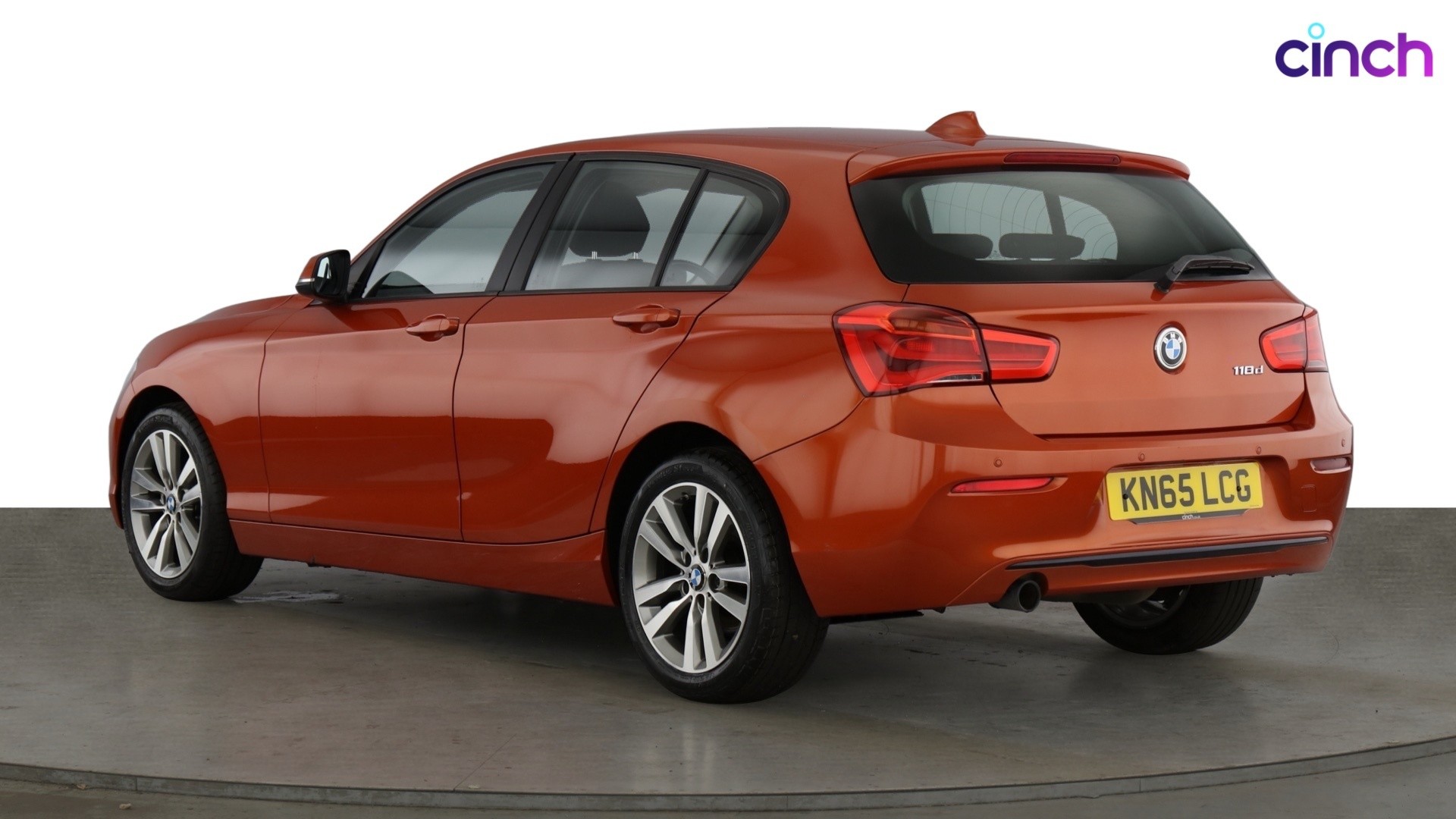 Used 2015 ORANGE BMW 1 Series 118d Sport 5dr, 51,229 miles - cinch
