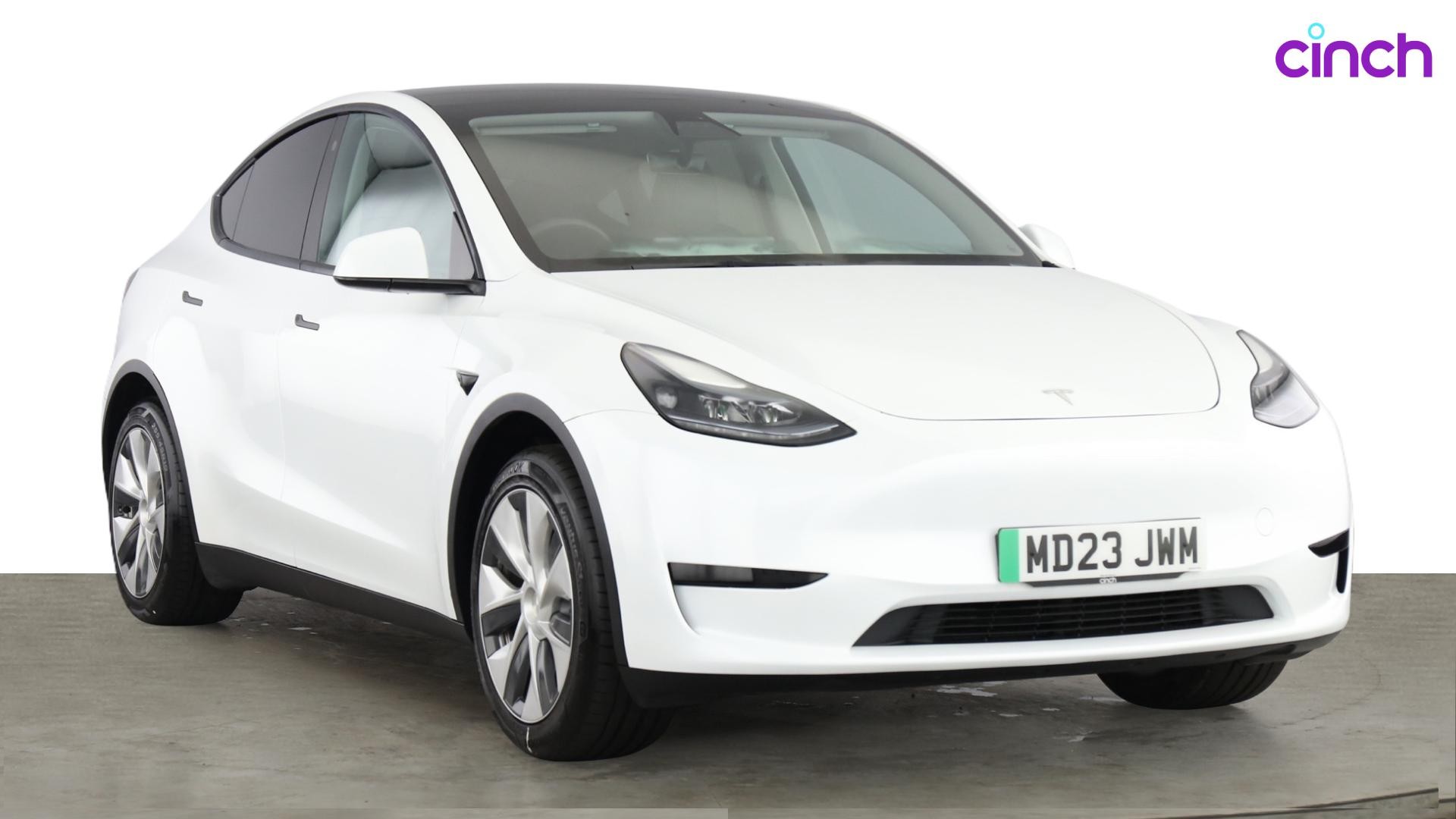 Tesla Model Y listing photo