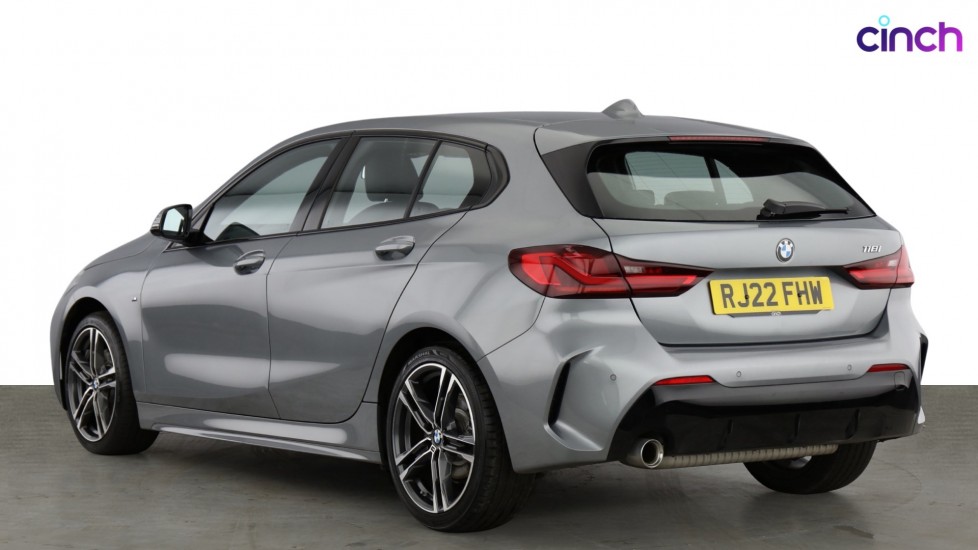 Used 2022 GREY BMW 1 Series 118i [136] M Sport 5dr Step Auto [LCP  