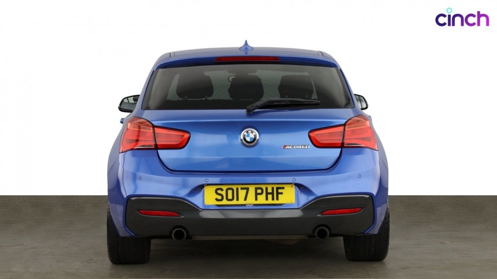 Used 2017 BLUE BMW 1 Series M140i 5dr [Nav] Step Auto, 36,886 