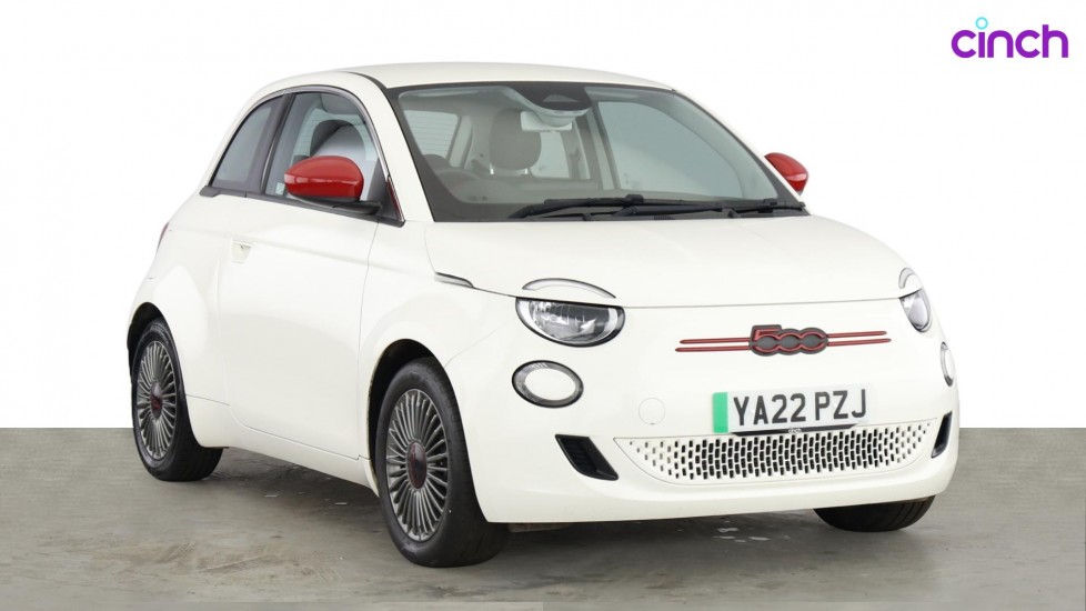 Fiat 500E 70kW Red 24kWh 3dr Auto - 2022 | 14,191 miles | Electric | Automatic