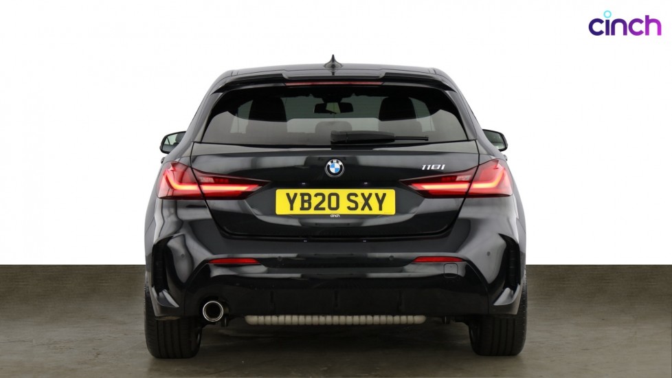 Used 2019 BLACK BMW 1 Series 118i M Sport 5dr Step Auto, 39,115 