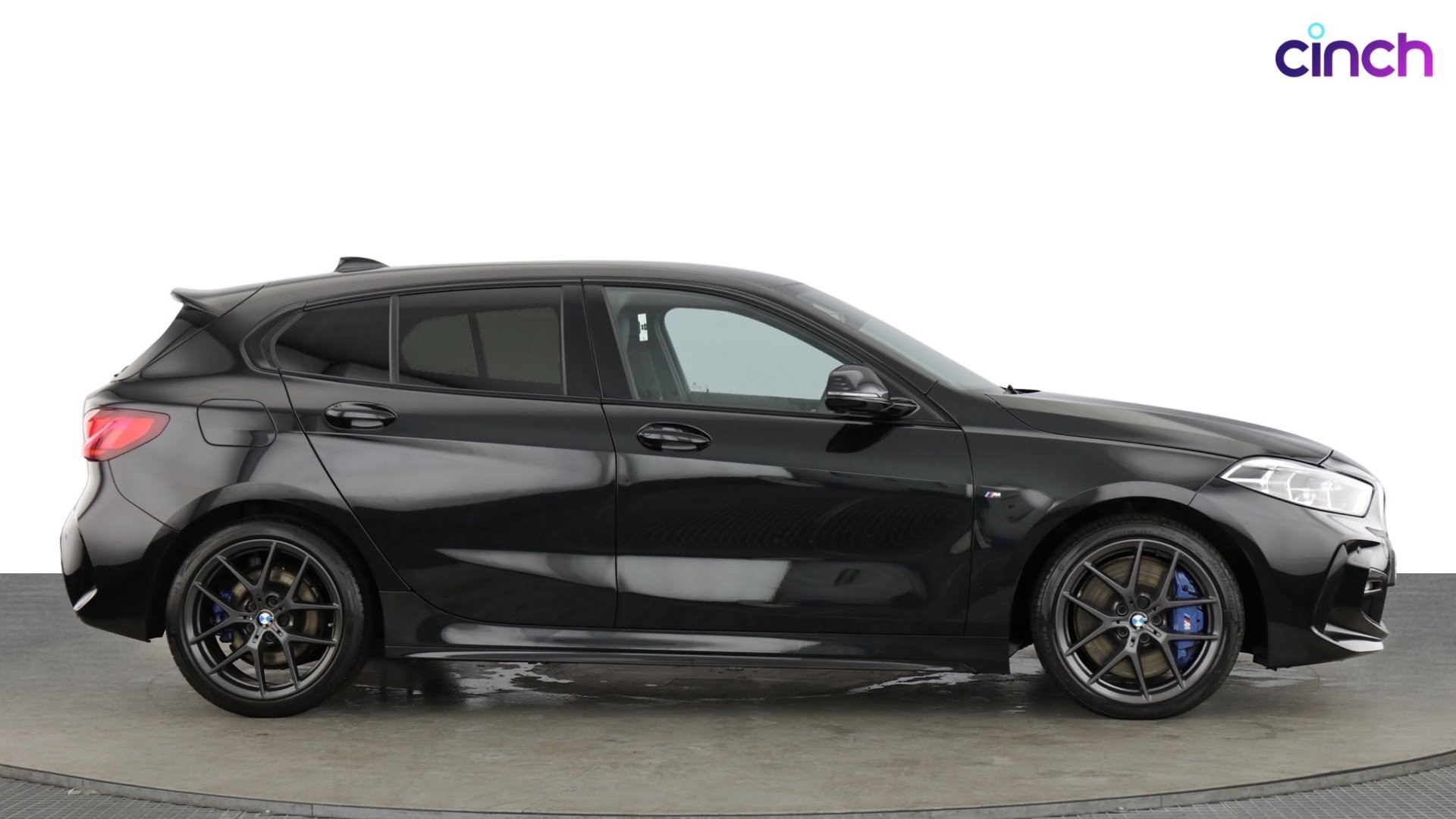 Used 2019 BLACK BMW 1 Series 118i M Sport 5dr Step Auto, 39,115 