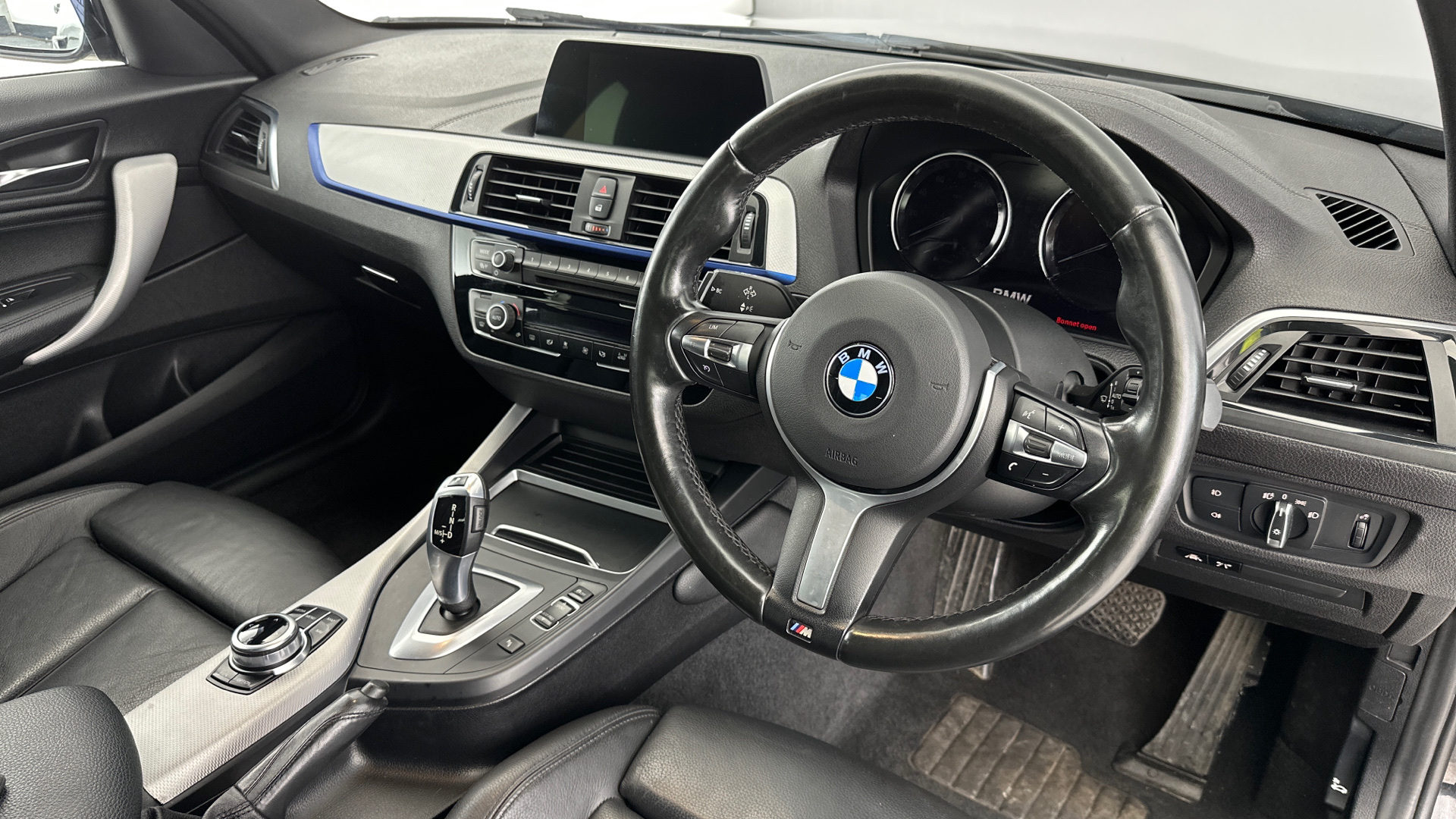 Used 2017 BLACK BMW 1 Series 118d M Sport 5dr [Nav] Step Auto  