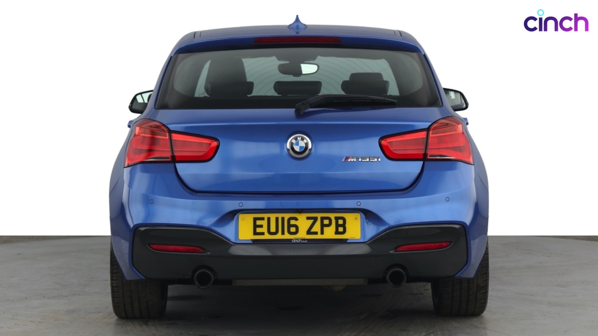 Used 2015 BLUE BMW 1 Series M135i 5dr Step Auto, 57,746 miles - cinch 