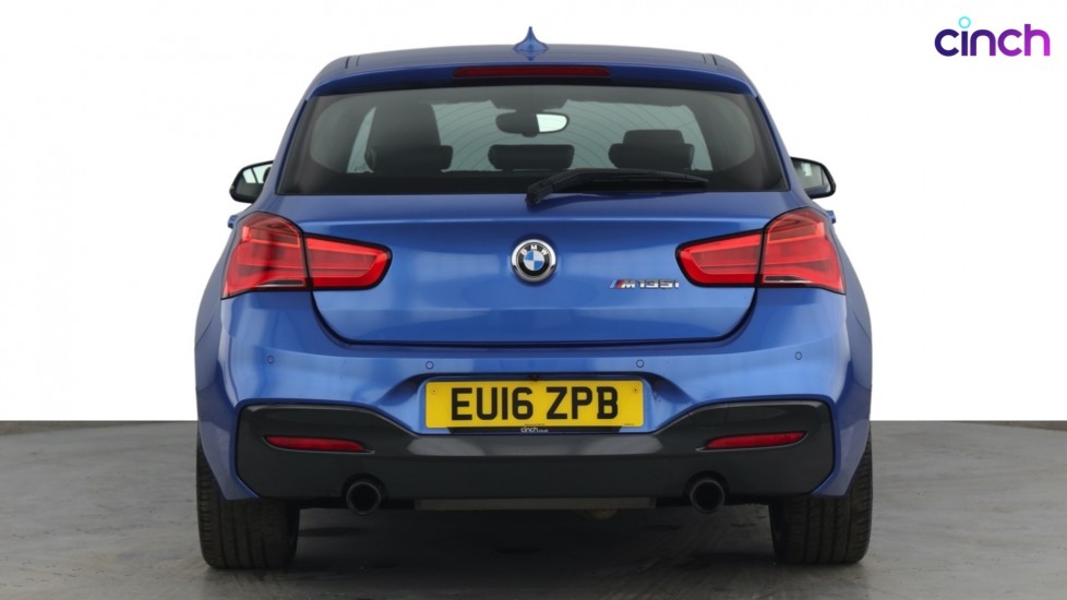 Used 2015 BLUE BMW 1 Series M135i 5dr Step Auto, 57,746 miles - cinch 